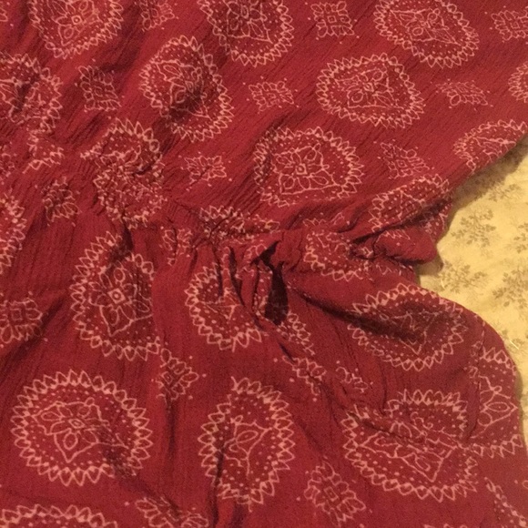 BM Racer Back Printed Romper - Picture 2 of 4